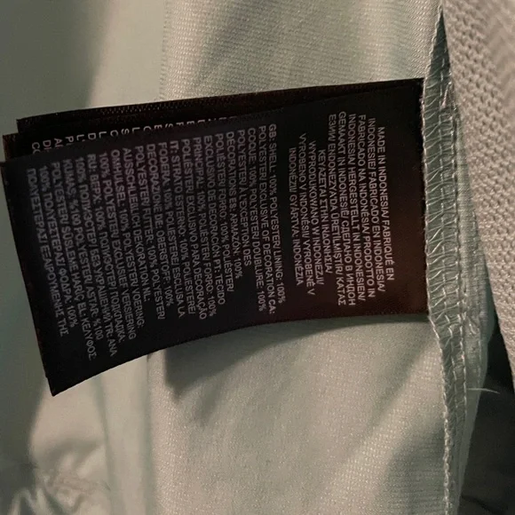 North Face Womens Flyweight Hoodie Jacket Windbreaker Wasabi Size S - Picture 9 of 10